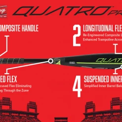 Rawlings Quatro Pro Composite -10 US9Q10 (USA) 2 5/8