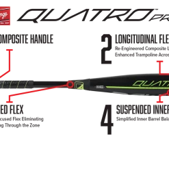 Rawlings Quatro Pro Composite -10 US9Q10 (USA) 2 5/8