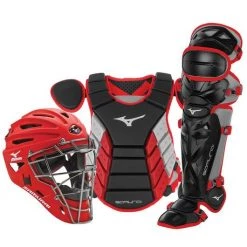 Catcher's Gear Mizuno Samurai Catcher's Set - NOCSAE Certified - Adult 16" (Ages 16+)