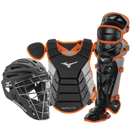 Mizuno Samurai Catcher's Set - NOCSAE Certified - Adult 15" (Ages 16+) Catcher's Gear 4 Mizuno Samurai Catcher's Set - NOCSAE Certified - Adult 15" (Ages 16+) Catcher's Gear