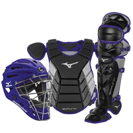 Mizuno Samurai Catcher's Set - NOCSAE Certified - Adult 15" (Ages 16+) Catcher's Gear 8 Mizuno Samurai Catcher's Set - NOCSAE Certified - Adult 15" (Ages 16+) Catcher's Gear