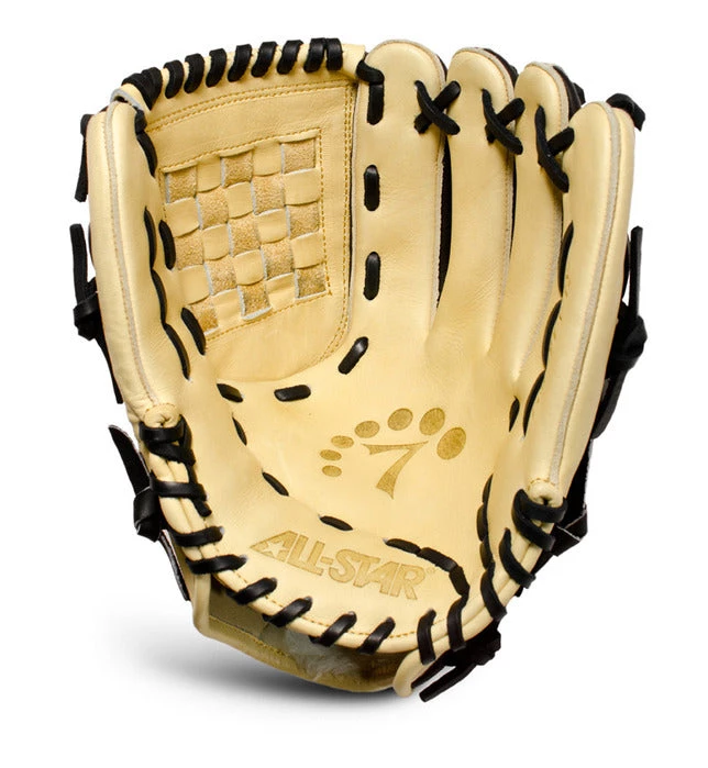 All Gloves All-Star System 7 12" Pitcher's Glove W/Basket Weave Web - FGS7-PT 2 All Gloves All-Star System 7 12" Pitcher's Glove W/Basket Weave Web - FGS7-PT