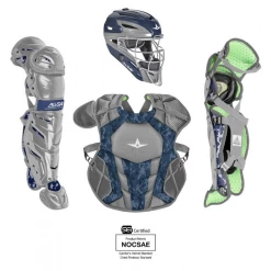 Catcher's Gear All-Star S7 AXIS Pro Catcher's Complete Set - Digi Camo - NOCSAE Certified - Intermediate (Ages 12-16)