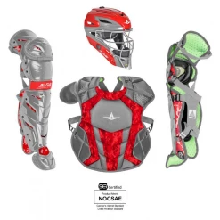 Catcher's Gear All-Star S7 AXIS Pro Catcher's Complete Set - Digi Camo - NOCSAE Certified - Intermediate (Ages 12-16)