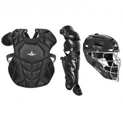 Catcher's Gear All-Star S7 Axis Pro Catcher's Complete Set - Solid Colors - NOCSAE Certified - Youth (Ages 9-12)