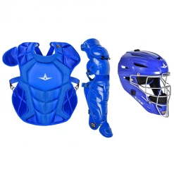 All-Star S7 Axis Pro Catcher's Complete Set - Solid Colors - NOCSAE Certified - Intermediate (Ages 12-16)