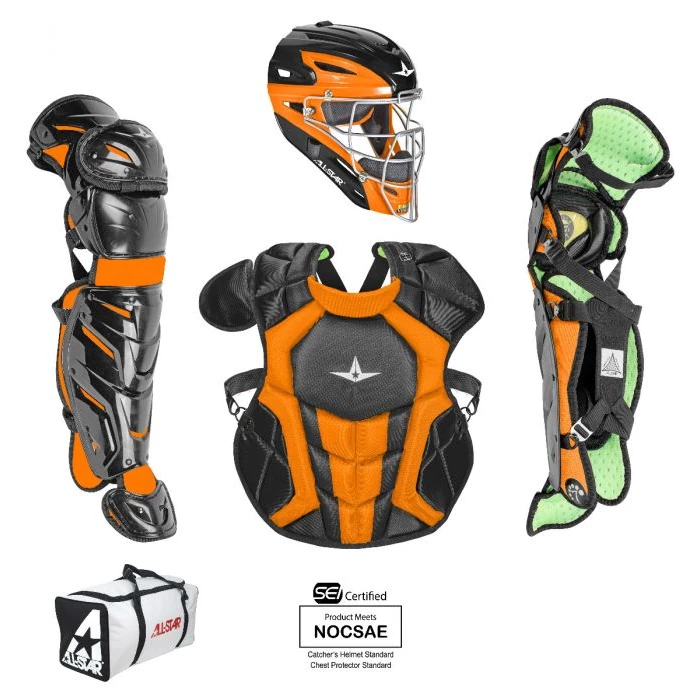 Catcher's Gear All-Star S7 AXIS Pro Catcher's Complete Set - Two-Tone - NOCSAE Certified - Youth (Ages 9-12) 8 Catcher's Gear All-Star S7 AXIS Pro Catcher's Complete Set - Two-Tone - NOCSAE Certified - Youth (Ages 9-12)