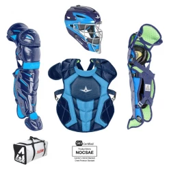 Catcher's Gear All-Star S7 AXIS Pro Catcher's Complete Set - Two-Tone - NOCSAE Certified - Youth (Ages 9-12)