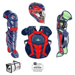 Catcher's Gear All-Star S7 AXIS Pro Catcher's Complete Set - Two-Tone - NOCSAE Certified - Youth (Ages 9-12) 12 Catcher's Gear All-Star S7 AXIS Pro Catcher's Complete Set - Two-Tone - NOCSAE Certified - Youth (Ages 9-12)