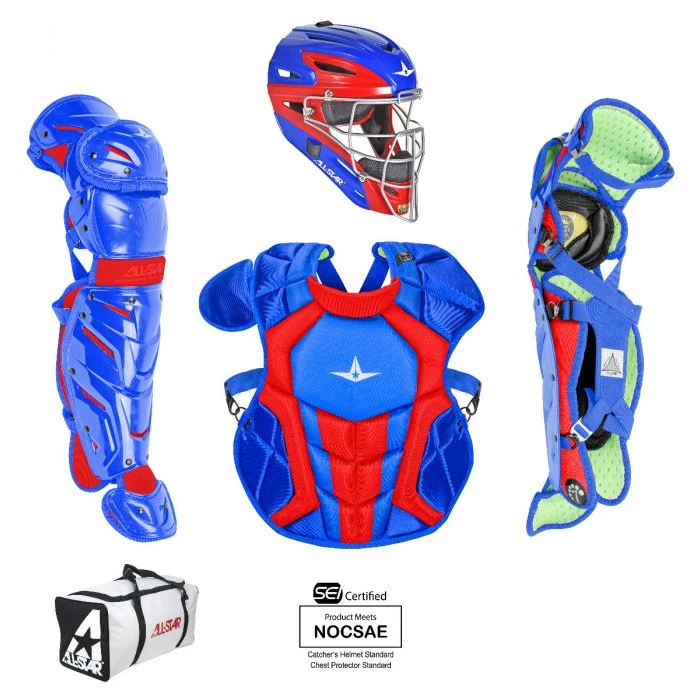 Catcher's Gear All-Star S7 AXIS Pro Catcher's Complete Set - Two-Tone - NOCSAE Certified - Youth (Ages 9-12) 3 Catcher's Gear All-Star S7 AXIS Pro Catcher's Complete Set - Two-Tone - NOCSAE Certified - Youth (Ages 9-12)