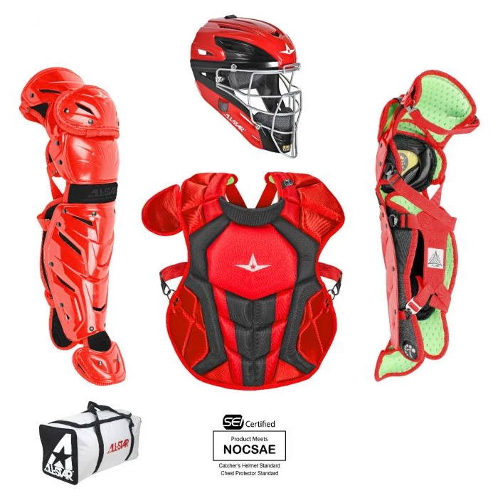 Catcher's Gear All-Star S7 AXIS Pro Catcher's Complete Set - Two-Tone - NOCSAE Certified - Youth (Ages 9-12) 2 Catcher's Gear All-Star S7 AXIS Pro Catcher's Complete Set - Two-Tone - NOCSAE Certified - Youth (Ages 9-12)
