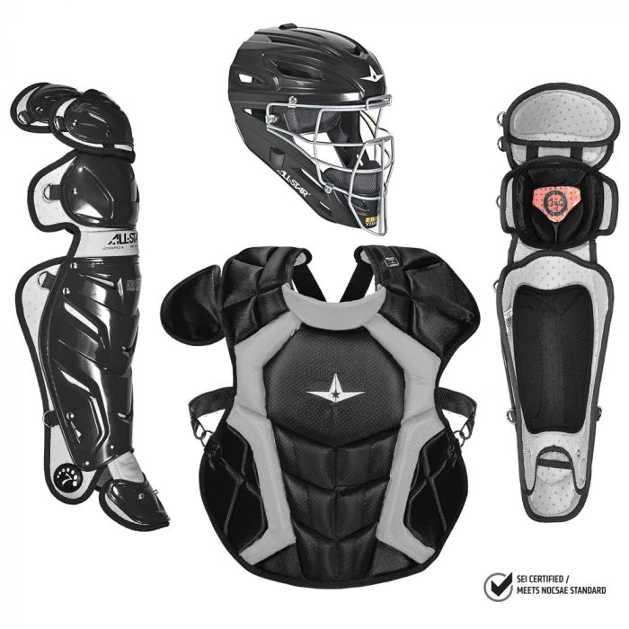Catcher's Gear All-Star S7 Pro Catcher's Complete Set - NOCSAE Certified - Adult (Ages 16+) 8 Catcher's Gear All-Star S7 Pro Catcher's Complete Set - NOCSAE Certified - Adult (Ages 16+)
