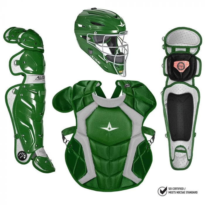 Catcher's Gear All-Star S7 Pro Catcher's Complete Set - NOCSAE Certified - Adult (Ages 16+) 7 Catcher's Gear All-Star S7 Pro Catcher's Complete Set - NOCSAE Certified - Adult (Ages 16+)