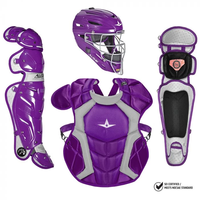 Catcher's Gear All-Star S7 Pro Catcher's Complete Set - NOCSAE Certified - Adult (Ages 16+) 1 Catcher's Gear All-Star S7 Pro Catcher's Complete Set - NOCSAE Certified - Adult (Ages 16+)