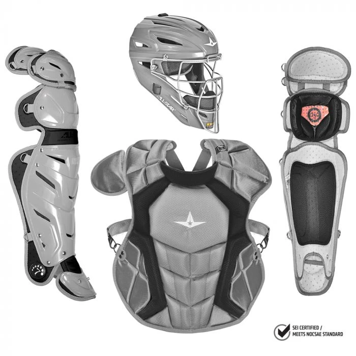 Catcher's Gear All-Star S7 Pro Catcher's Complete Set - NOCSAE Certified - Adult (Ages 16+) 2 Catcher's Gear All-Star S7 Pro Catcher's Complete Set - NOCSAE Certified - Adult (Ages 16+)