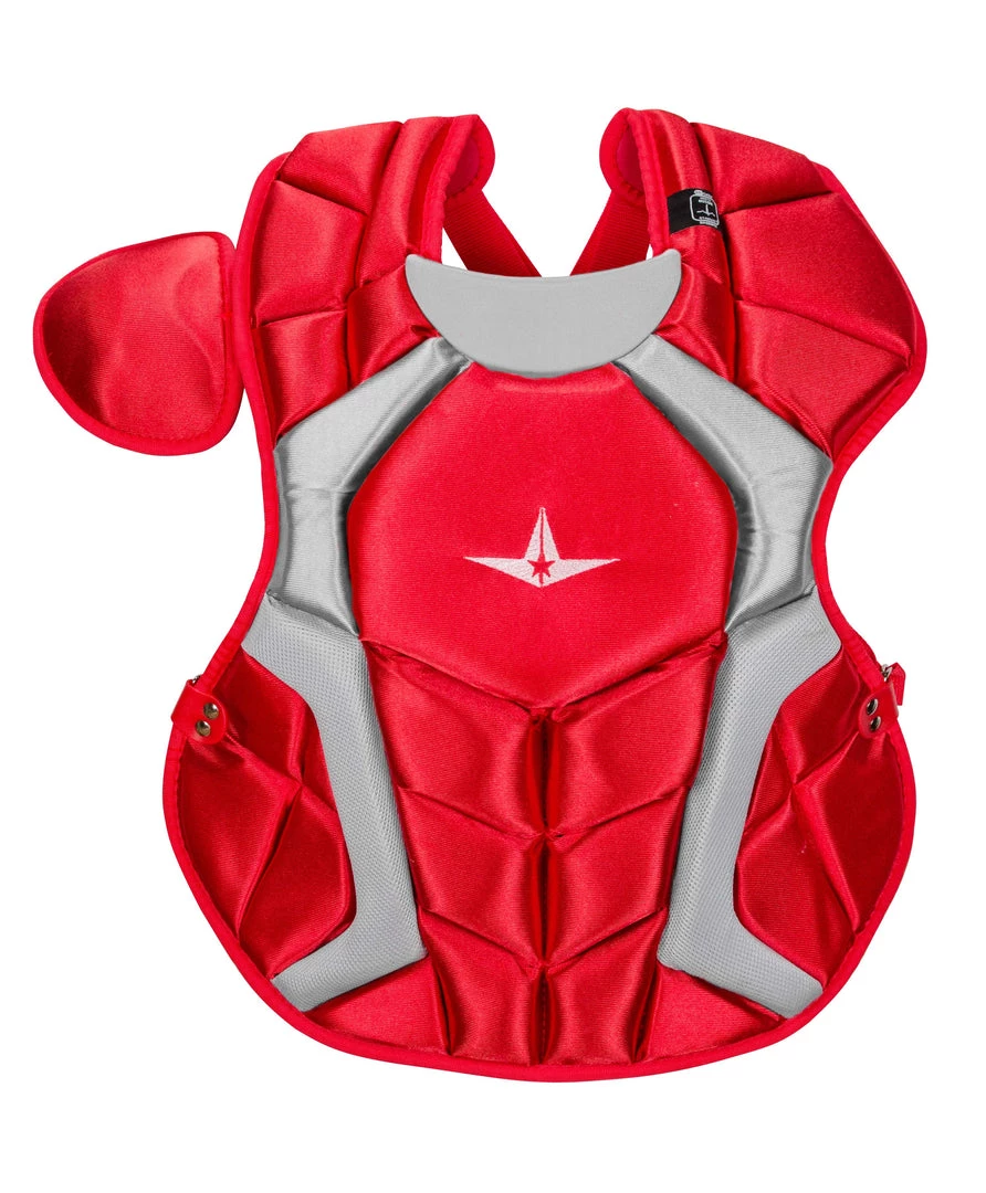 Catcher's Gear All-Star Player's Series Chest Protector - SEI & NOCSAE Certified - Youth 1 Catcher's Gear All-Star Player's Series Chest Protector - SEI & NOCSAE Certified - Youth