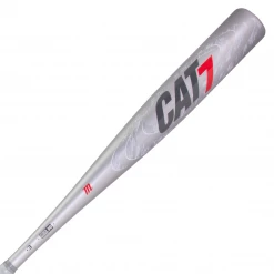Baseball Bats Marucci CAT7 Silver -3 (BBCOR) Adult Bat - MCBC72S