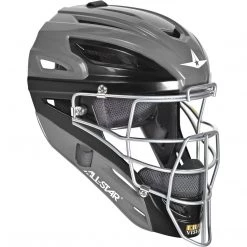 Catcher's Gear All-Star MVP2510 Graphite Two-Tone Catcher's Helmet - Youth