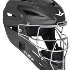 All-Star MVP2510 Solid Matte Catcher's Helmet - Youth Catcher's Gear