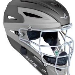 All-Star MVP2510 Matte Two Tone Catcher's Helmet - Youth Catcher's Gear