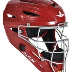 All-Star MVP2500 Solid Molded Catcher's Helmet Catcher's Gear