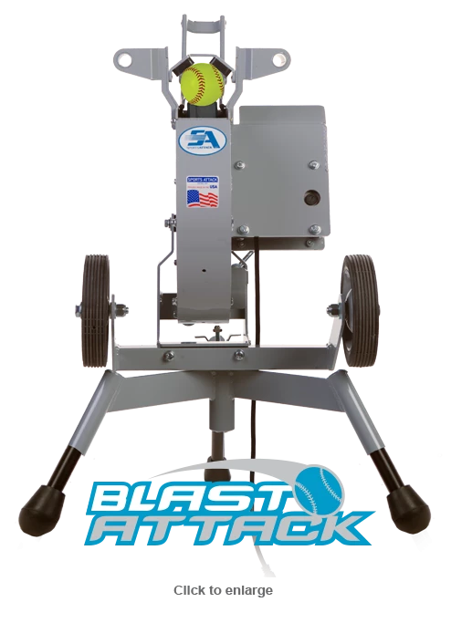 Hack Attack (Sports Attack) Pro Blast Attack Softball Pitching Machine 1 Hack Attack (Sports Attack) Pro Blast Attack Softball Pitching Machine