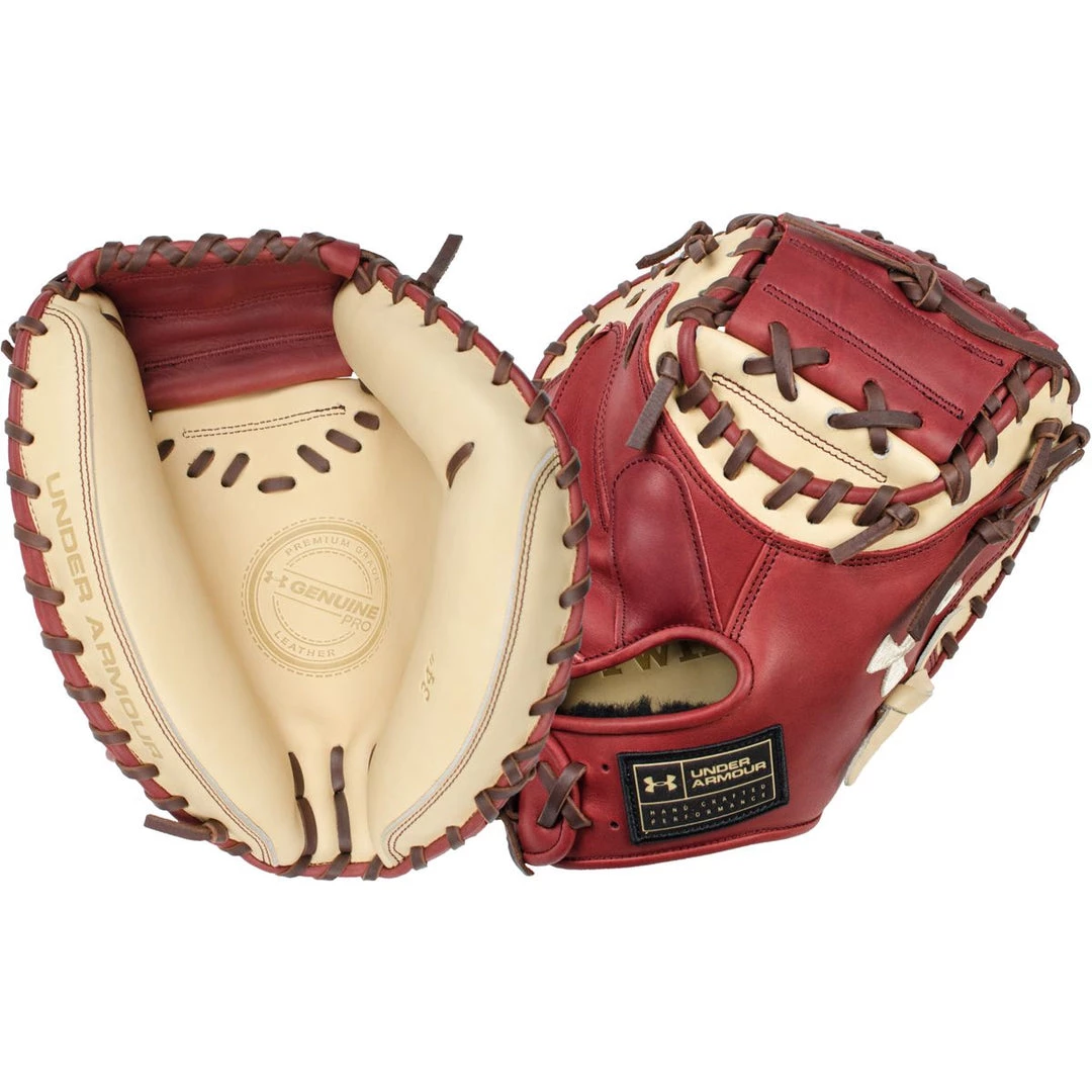 Under Armour Genuine Pro 34.00" Catcher's Mitt All Gloves 3 Under Armour Genuine Pro 34.00" Catcher's Mitt All Gloves