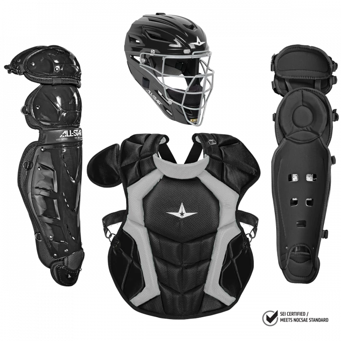 Catcher's Gear All-Star Classic Pro Catcher's Complete Set - NOCSAE Certified - Adult (Ages 16+) 3 Catcher's Gear All-Star Classic Pro Catcher's Complete Set - NOCSAE Certified - Adult (Ages 16+)