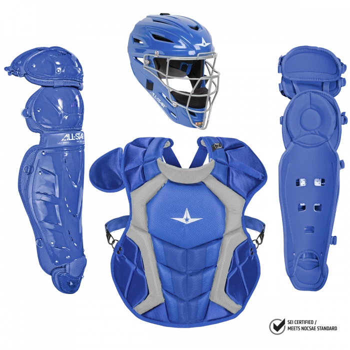 Catcher's Gear All-Star Classic Pro Catcher's Complete Set - NOCSAE Certified - Adult (Ages 16+) 4 Catcher's Gear All-Star Classic Pro Catcher's Complete Set - NOCSAE Certified - Adult (Ages 16+)