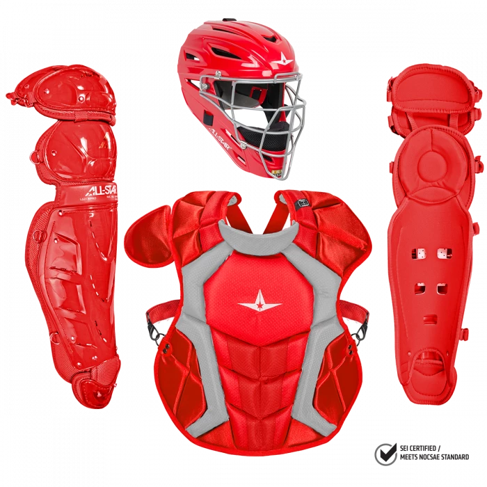 Catcher's Gear All-Star Classic Pro Catcher's Complete Set - NOCSAE Certified - Adult (Ages 16+) 1 Catcher's Gear All-Star Classic Pro Catcher's Complete Set - NOCSAE Certified - Adult (Ages 16+)