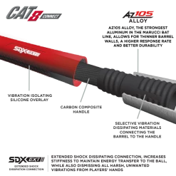 Marucci CAT 8 Connect -3 (BBCOR) Adult Bat 9 Marucci CAT 8 Connect -3 (BBCOR) Adult Bat